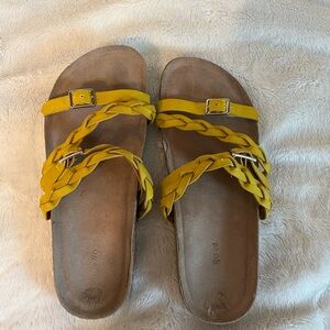 Yellow Sandals